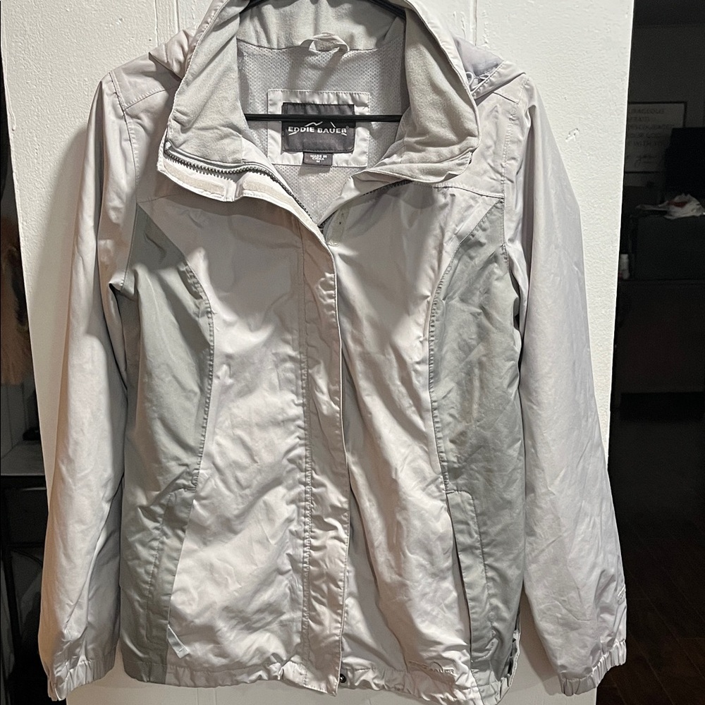 Eddie Bauer Women's Light Gray Ski Jacket